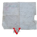 Wilno, Świadectwo metryczne Franciszka Grabowskiego - 1922 r.