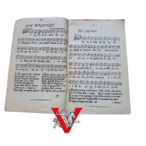 Collection of Academic Songs with Melodies, Poznan 1922, BEAUTIFUL PATRIOTYK