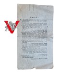 Lublin, Kampania Wrześniowa, Rachunek za Prąd zapłaconY 29.09.1939 !!