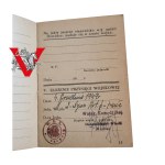 Książeczka Wojskowa, Artyleria, Dywizjon Artylerii PPanc, Kłodzko, lata 40-50