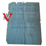 Wilno 1891 - Rosyjskie świadectwo wojskowe, pobór carskiej armii, Francisz Tomaszewski, Królestwo Polskie