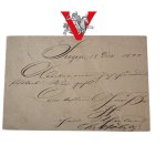 Karta Pocztowa wysłana 28.12.1899 ! CIEKAWOSTKA