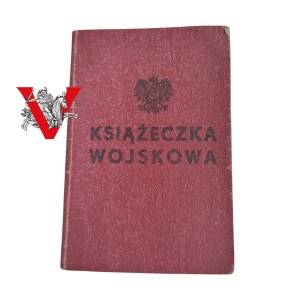 Książeczka Wojskowa, Jaroicn, 1950, 5 Pułk Saperów, Podoficer, Dowódca Drużyny