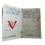 Książeczka Wojskowa, Jaroicn, 1950, 5 Pułk Saperów, Podoficer, Dowódca Drużyny