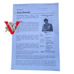 Kapitan Jerzy Stawski ps. „Jerzy”, „Lubicz” - Żołnierz Armii Krajowej i podkomendny „Warszyca”, Zbiór Pamiątek, Dokumentów i Fotografii