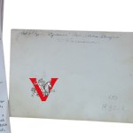 Warszawa Wolna - Maszynopis 1948 r. mjr WP Tadeusza Jacka Rolickiego, reportaż z wyzwolenia stolicy + zdjęcie autora w mundurze