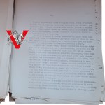 Warszawa Wolna - Maszynopis 1948 r. mjr WP Tadeusza Jacka Rolickiego, reportaż z wyzwolenia stolicy + zdjęcie autora w mundurze
