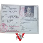 Dowód osobisty II RP - Kraków 1935 - kierownik drukarni - oryginał w bdb stanie kolekcjonerskim