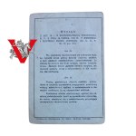 Dowód osobisty II RP - Kraków 1935 - kierownik drukarni - oryginał w bdb stanie kolekcjonerskim