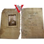 Arbeitsbuch für Ausländer - Książeczka pracy przymusowej Polaka w III Rzeszy, 1943 r.