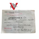 III Rzesza Awans w Luftwaffe - nominacja na Oberfeldwebla, podpis generała, Metz 1944, Rzadkość