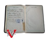 Dowód Osobisty 1924 r, Administrator Majątku Podczachy,Powiat Krośniewice, Powiat Kutno, P, Tadeusz Binder.