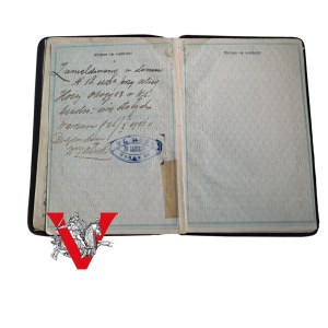 ID card 1924, Administrator of the Podczachy Estate,Krosniewice County, Kutno County, P, Tadeusz Binder.
