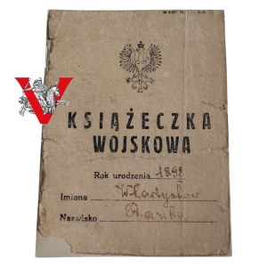 SAMOOBRONA LIDZKA - Książeczka Wojskowa 77 Pułk Piechoty Lida, Długi Szlak Bojowy! Rzadkość!
