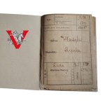 SAMOOBRONA LIDZKA - Książeczka Wojskowa 77 Pułk Piechoty Lida, Długi Szlak Bojowy! Rzadkość!