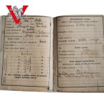 SAMOOBRONA LIDZKA - Książeczka Wojskowa 77 Pułk Piechoty Lida, Długi Szlak Bojowy! Rzadkość!