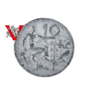 10 koron 1932 srebro Pierwsza Republika Czechosłowacka