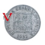 10 koron 1932 srebro Pierwsza Republika Czechosłowacka