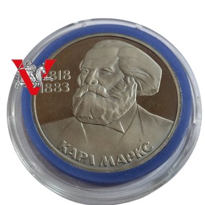 USSR, Russia, 1 Ruble 1983, Karl Marx , SLR - Rarer