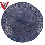 Niemcy, Waimar, Westfalia, 5 Milionów Marek 1923, Ogromna Moneta