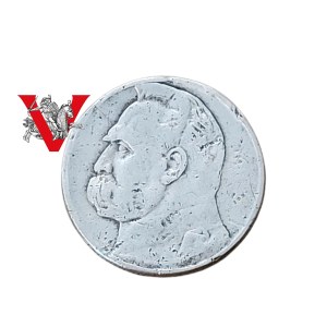 II RP , 2 złote 1934, Piłsudski Srebro