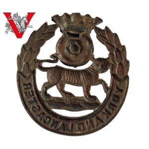 Regimental badge of the York and Lancaster Regiment - England, World War I and II.