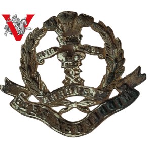 Regimental badge of the Middlesex Regiment - British Army, First and Second World Wars.