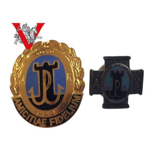 Warsaw Uprising, Baszta Regiment, Two Veteran Badges