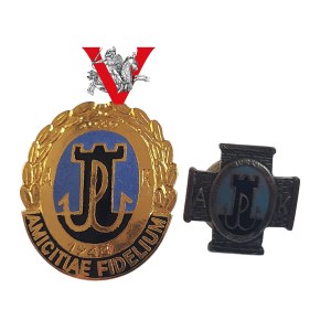 Warsaw Uprising, Baszta Regiment, Two Veteran Badges
