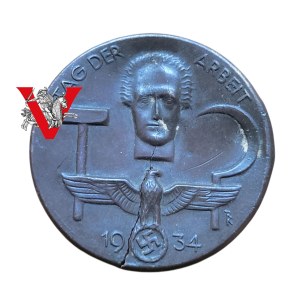 Third Reich , Badge 1934 May, Labor Day, So-called May Badge