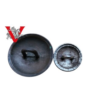 II RP, PKP, Two uniform buttons , small and large