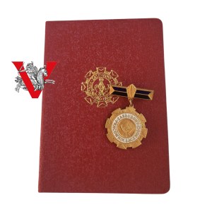LWP, Gold Badge for Meritorious Service to Communications, Major Zygmunt Rutkowski, Legitimation