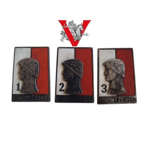 LWP, Model Soldier Badges wz 68, Large, Set of 1 2 3 ,