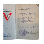 Marynarka Wojenna, Dywizjon Okrętów Podwodnych, Legitymacja Spejcalisty Wojskowego 1969
