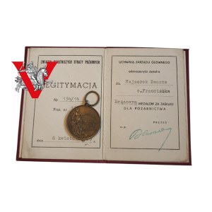 Bronze Medal for Meritorious Service to Firefighting with Lagitation, Female 1979.