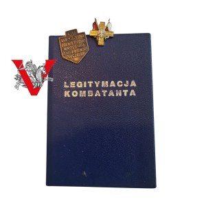 Kampania Wrzęsniowa, Weteran, Legitymacja Kombatancka i dwie Odznaki