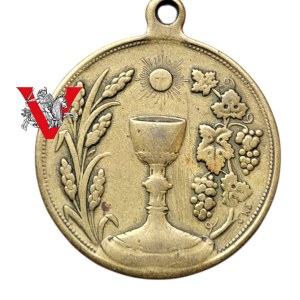 II RP, religious medal , eucharist