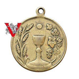 II RP, religious medal , eucharist