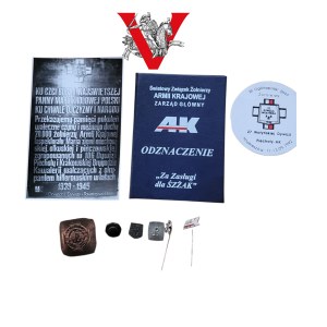NATIONAL ARMY, Set of various commemorative badges.