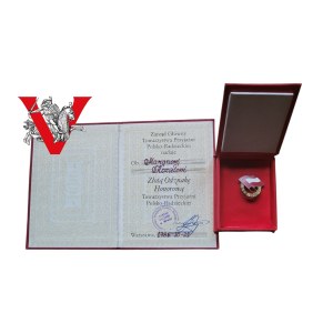 TPPR Gold Badge, with Legitimation and Poodle , MO Officer