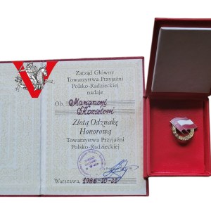 TPPR Gold Badge, with Legitimation and Poodle , MO Officer