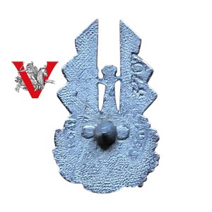 Badge of the Polish Workers' Battalions in France 1940-42, Numbered