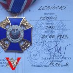Krzyż Związku Kombatantów z Legitymacją, żołnierz AK NSZ, 1998 rok