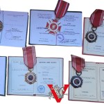 Jadwiga Łuczak ,Powstanie Warszawski, Zbiór, Złoty Krzyż Związku Żołnierzy Wojska Polskiego, Medale MON, , 8 Odznaczeń