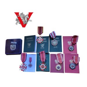 Jadwiga Luczak , Warsaw Uprising, Collection, Gold Cross of the Association of Polish Army Soldiers, Medals of the Ministry of Defense, , 8 Decorations