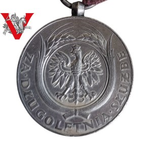 II Republic Medal for Long Service XX - NOT SILVER but BITS - Curiosity