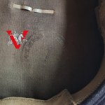Marynarka Wojenna II RP - Czapka Francuskiego Krążownika „MONT CALM” z Pieczęcią Dywizjonu Okrętów Podwodnych MW RP - Unikat