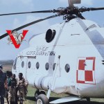 Polska Lotnicza Eskadra Pomocy Etiopii -Helikopter Mi-8, 1986 rok, Piękne Zdjęcie, ONZ