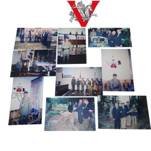 AK NSZ, Set of Photos by Veterans, 1990s, Podlasie region
