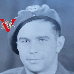 PSZ Parachute Brigade SBS, Portrait of a Paratrooper Soldier Large, Gapa Beret of the Corps, BEAUTIFUL